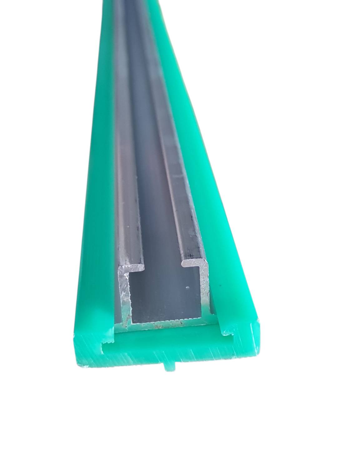 TG-H649 Profile double track รางอลูมิเนียมกันสึกรองสายพาน Top chain สำหรับสายพานทางตรง