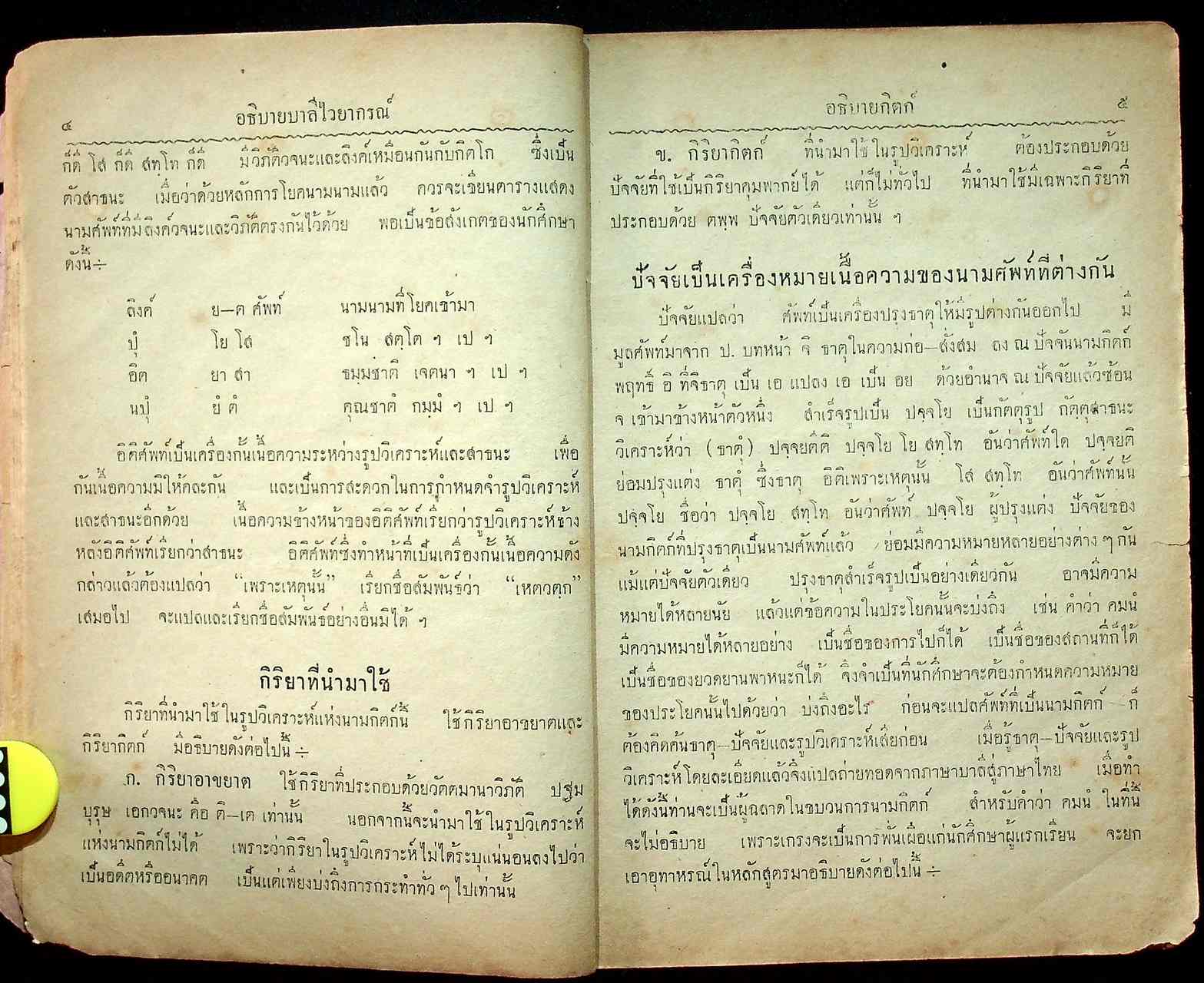 อธิบายบาลีไวยากรณ์ นามกิตก์และกิริยากิตก์ ฉบับเรียนได้ด้วยตนเอง