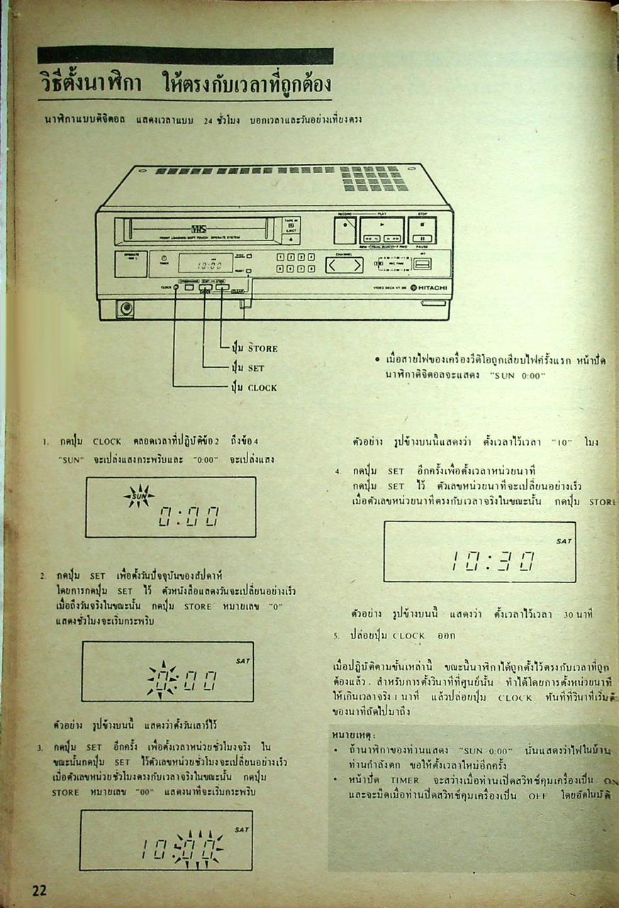 คู่มือการใช้วีดีโอ VDO ฉบับรวมเล่ม