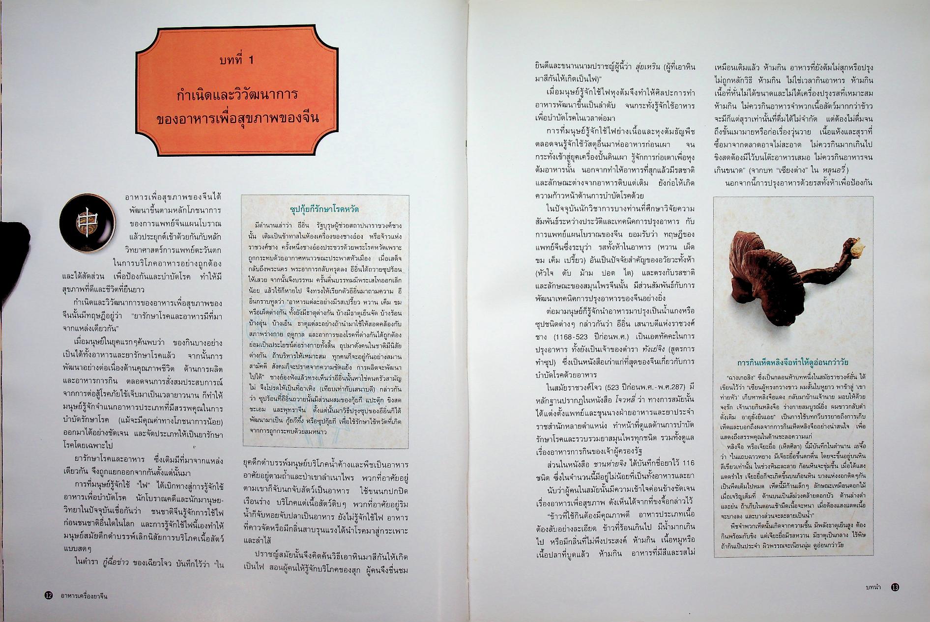 อาหารเครื่องยาจีน