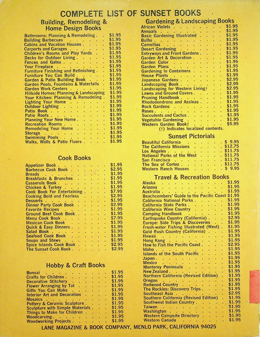 Landscaping for Western Living