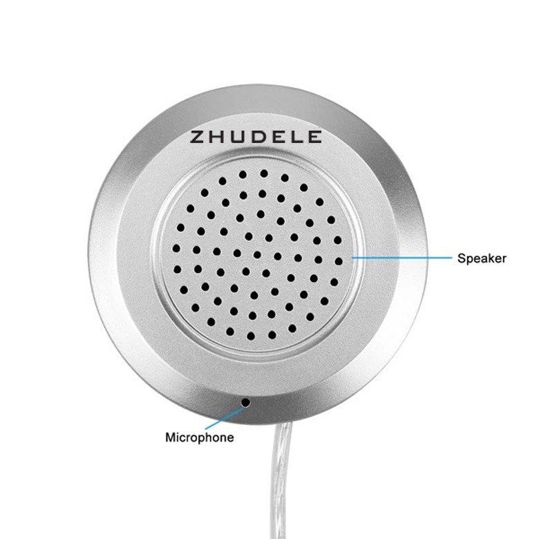 Interphone รุ่น ZDL-9908 สำหรับสื่อสารแบบสองทางอัตโนมัติโดยไม่ต้องกดปุ่มใด ๆ พูดคุยผ่านกระจกได้