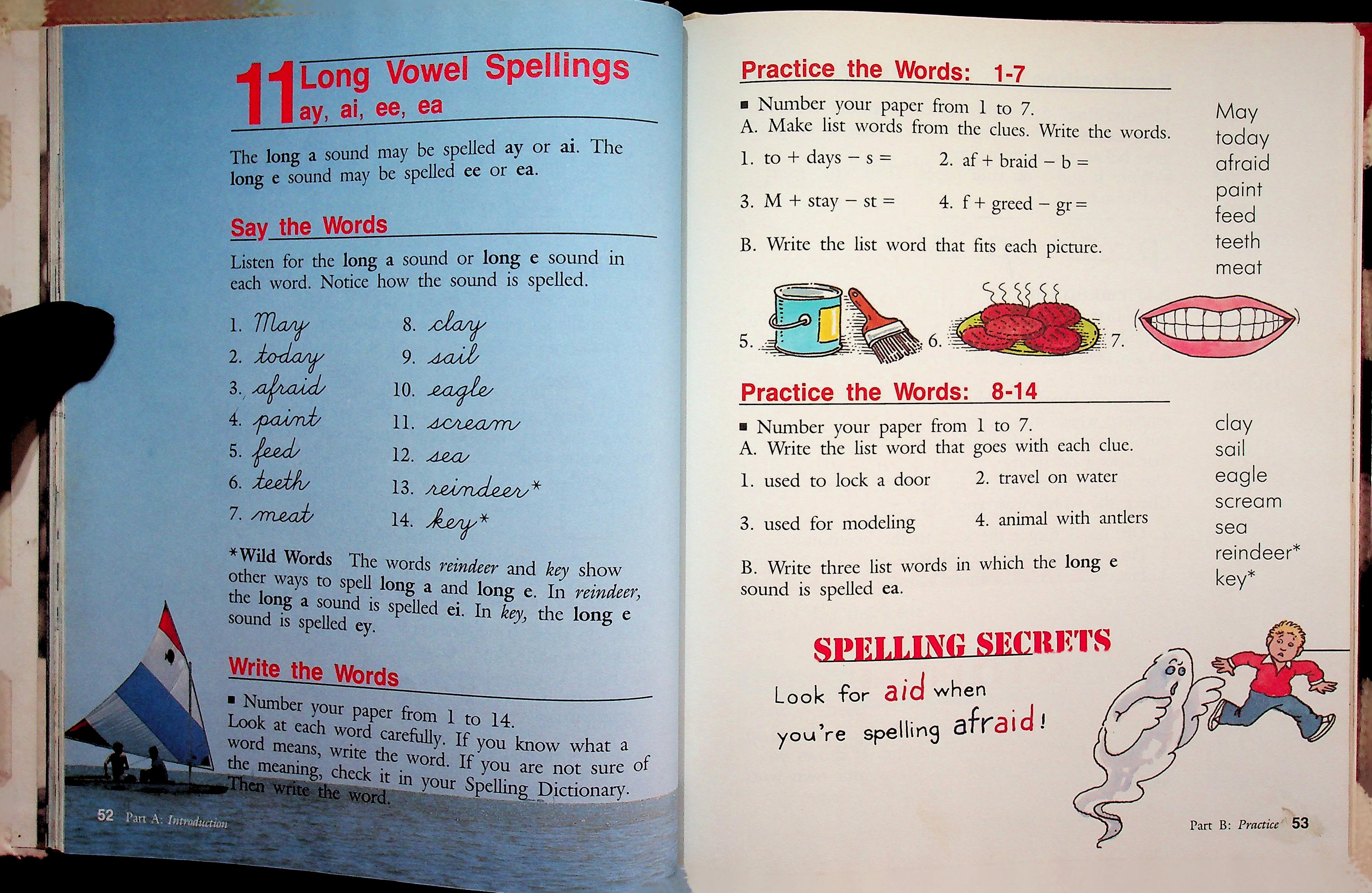 SPELLING : WORDS AND SKILLS