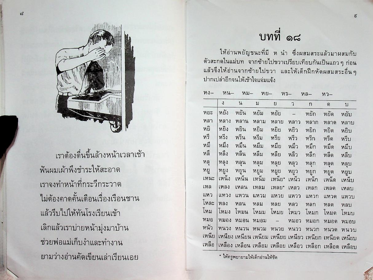 แบบเรียนเร็วใหม่ เล่ม ๑ ตอนกลาง ชั้นประถมศึกษาปีที่ ๒