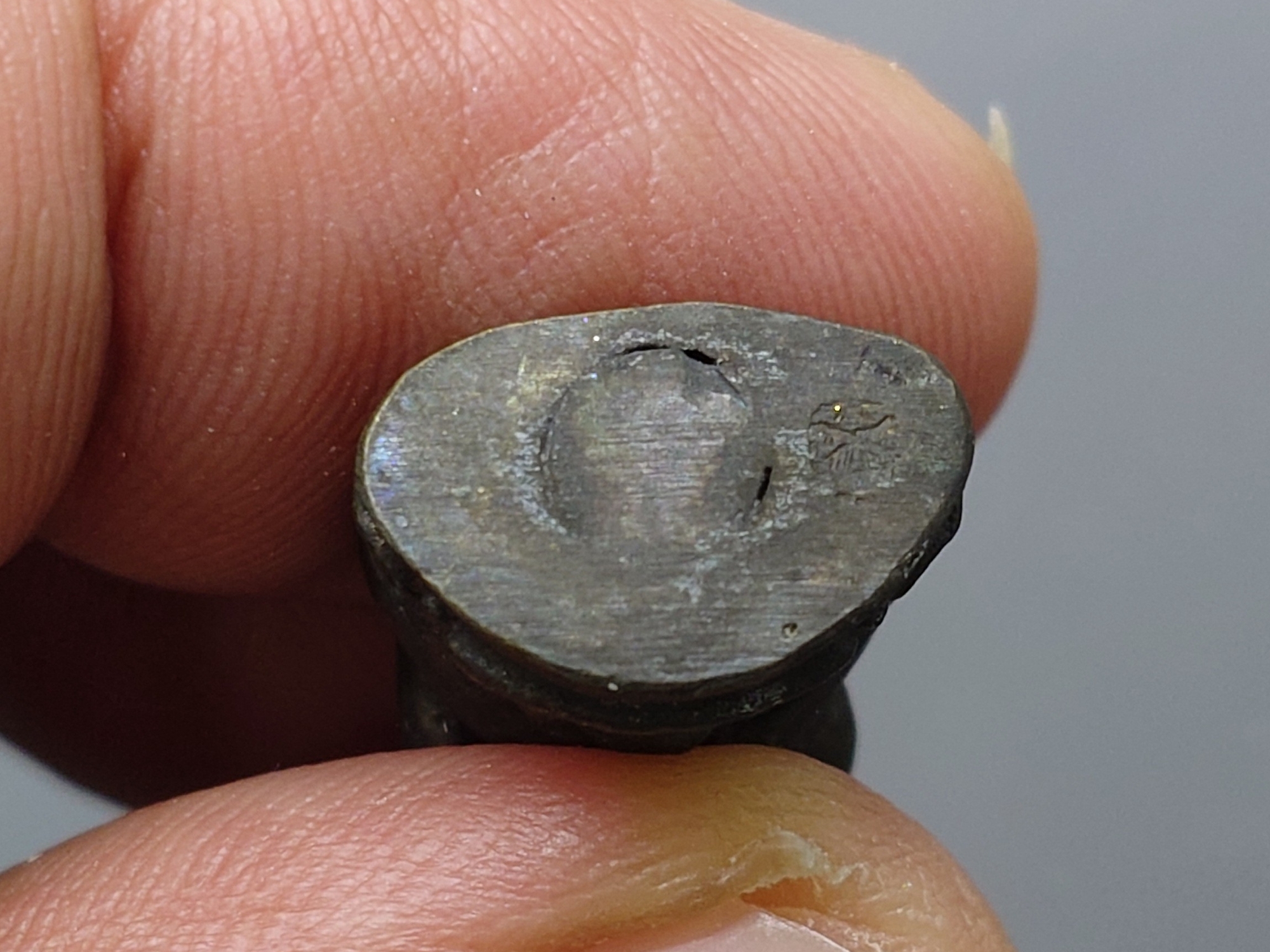 พระไพรีพินาศ ครบรอบ ๖๐ ปี อากาศโยธิน เนื้อทองแดงรมดำ กองทัพอากาศ จัดสร้าง พุทธาภิเษก ณ วัดบวรนิเวศวิหาร ปี2551 พร้อมตลับเดิม