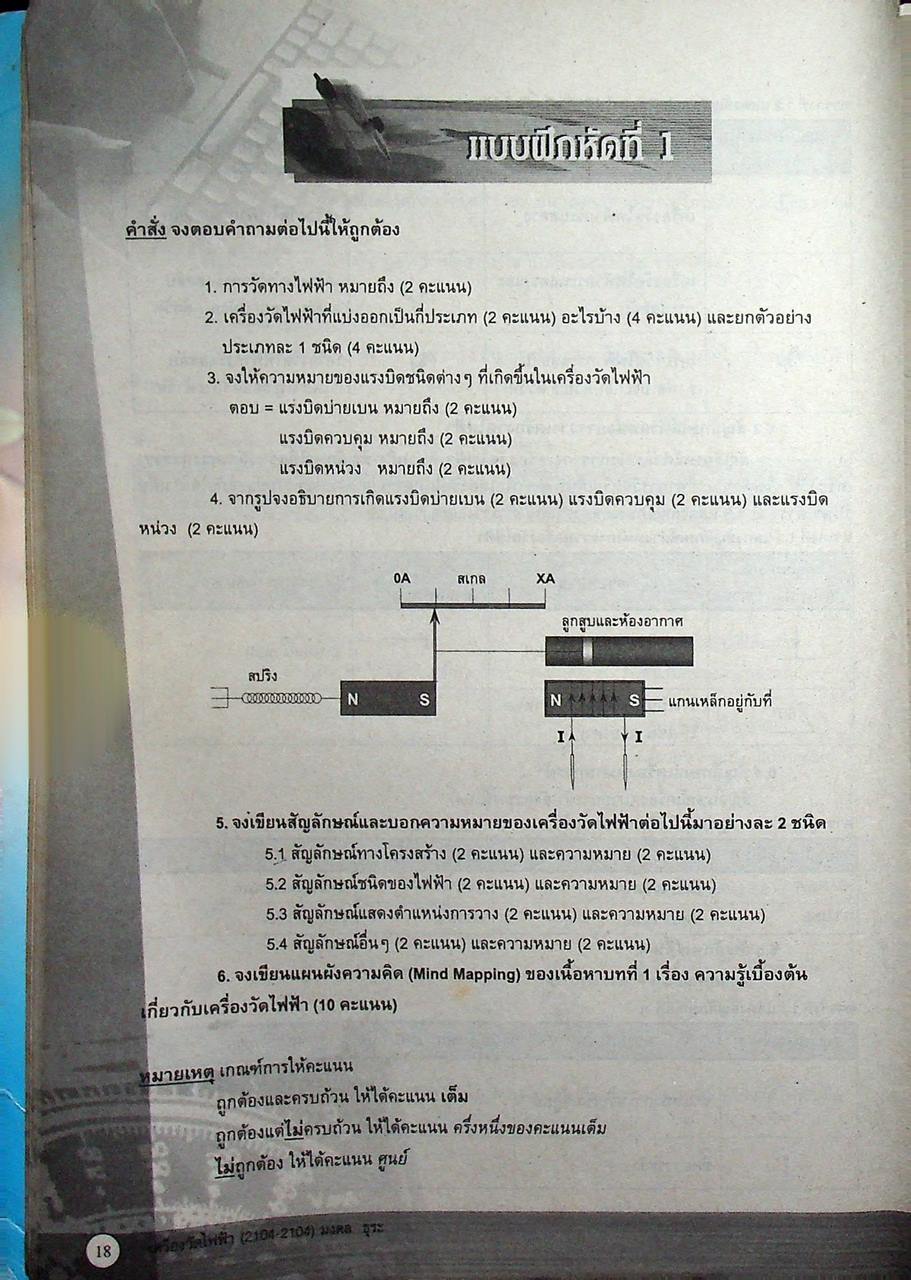 เครื่องวัดไฟฟ้า (2104-2104) ภาคทฤษฎี