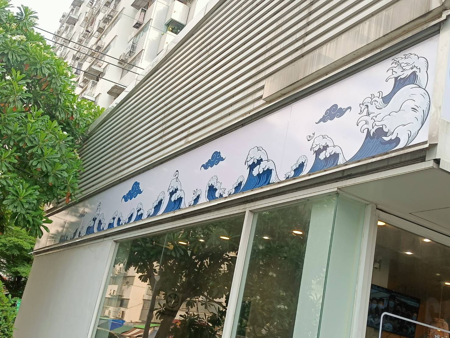 งานป้ายสติกเกอร์ ร้านอาหารSUSHI TO GO