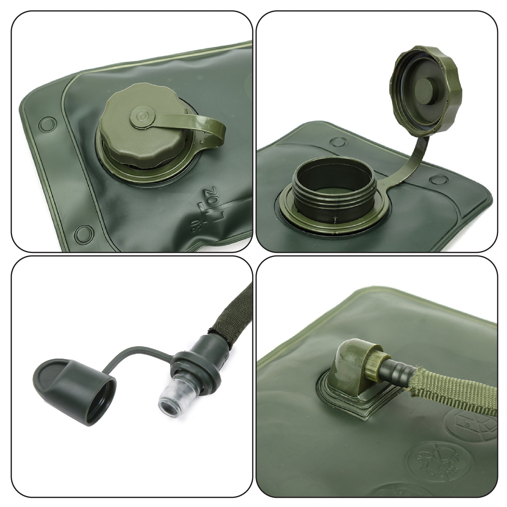 🇹🇭 64 ไทยแลนด์ แทคติคอล ถุงน้ำเดินป่า 2.5L ลิตร