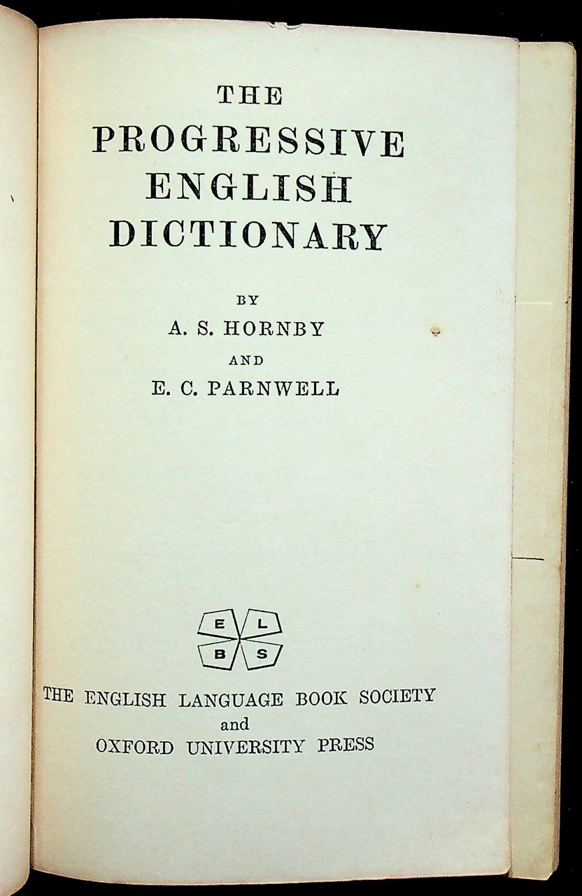 The Progressive English Dictionary