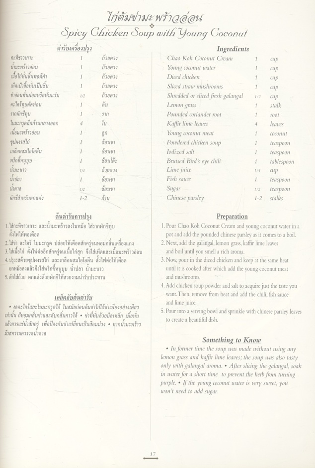 ตำรับไทย Thai Recipes