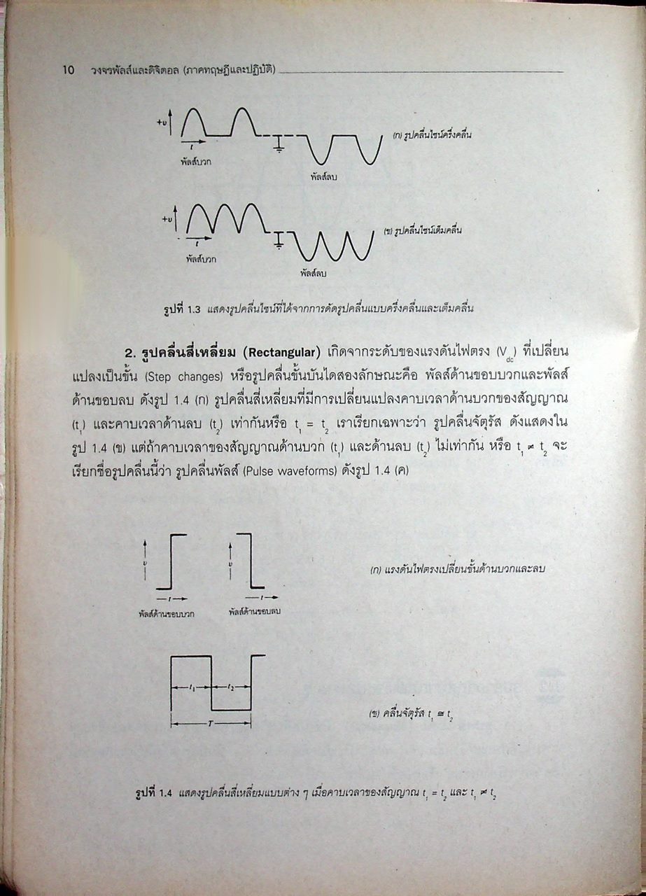 วงจรพัลส์และดิจิตอล (ภาคทฤษฎีและปฏิบัติ)