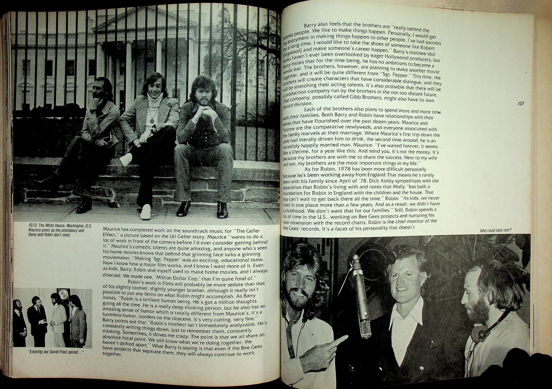 BEE GEES - THE AUTHORIZED BIOGRAPHY (ไม่มีโปสเตอร์)