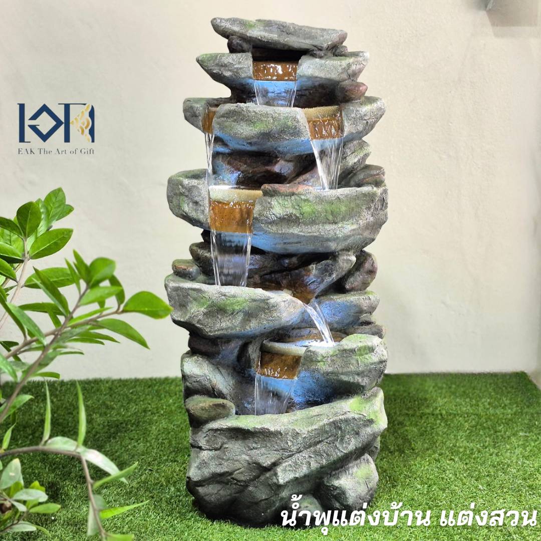 น้ำพุหน้าบ้าน รุ่นรหัสสินค้า200015 อ่างน้ำพุสำเร็จรูป บ่อน้ำพุจัดสวน น้ำพุน้ำล้นแต่งบ้าน น้ำล้นมงคลฮวงจุ้ย