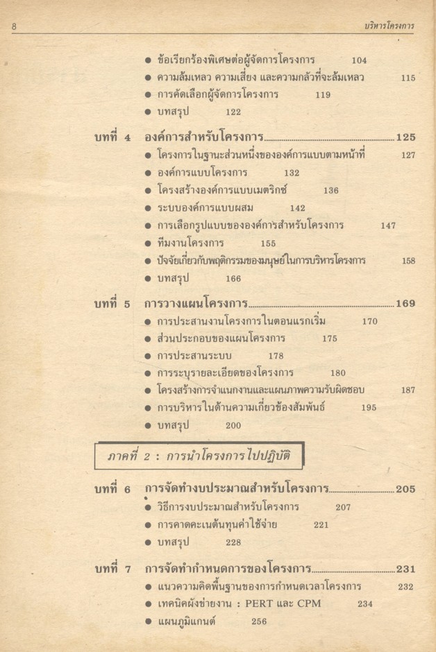 บริหารโครงการ PROJECT MANAGEMENT