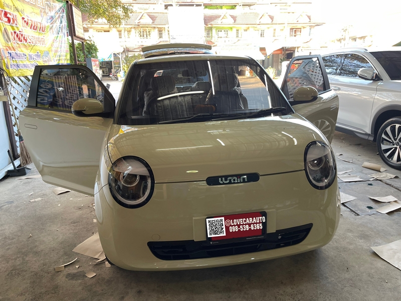 พรมปูพื้นรถยนต์ 6D Changan Lumin สีน้ำตาลเข้ม