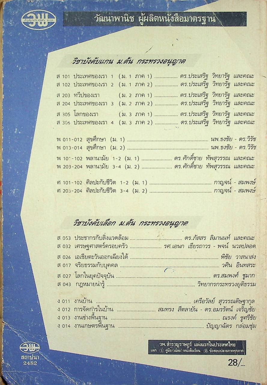 คู่มือครู-เฉลย Let's Use English Workbook 3 1st Semester Units 1-7
