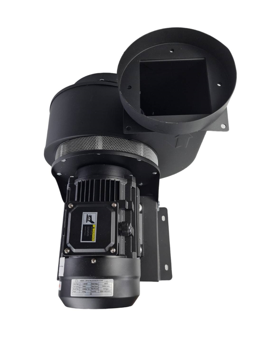 พัดลมโบเวอร์อุตสาหกรรม พัดลมหอยโข่ง พัดลมอุตสาหกรรม สามารถใช้ดูดลมที่มีความร้อนสูง 200องศา Heat blower โบเวอร์ดูควันในครัว 380V 1500W(2 HP)