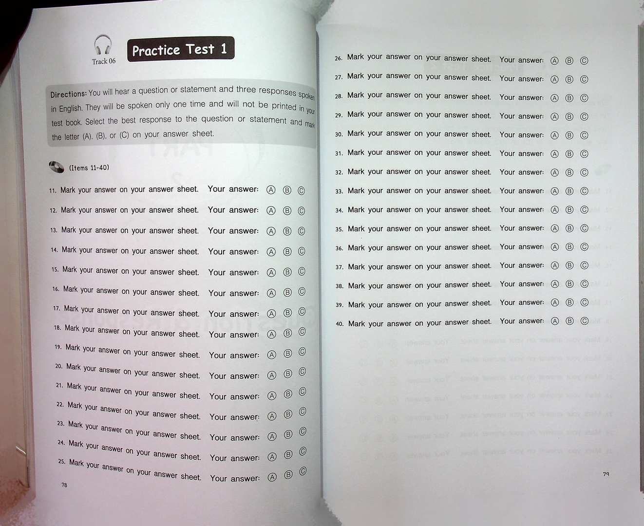 TOEIC PRACTICE TESTS