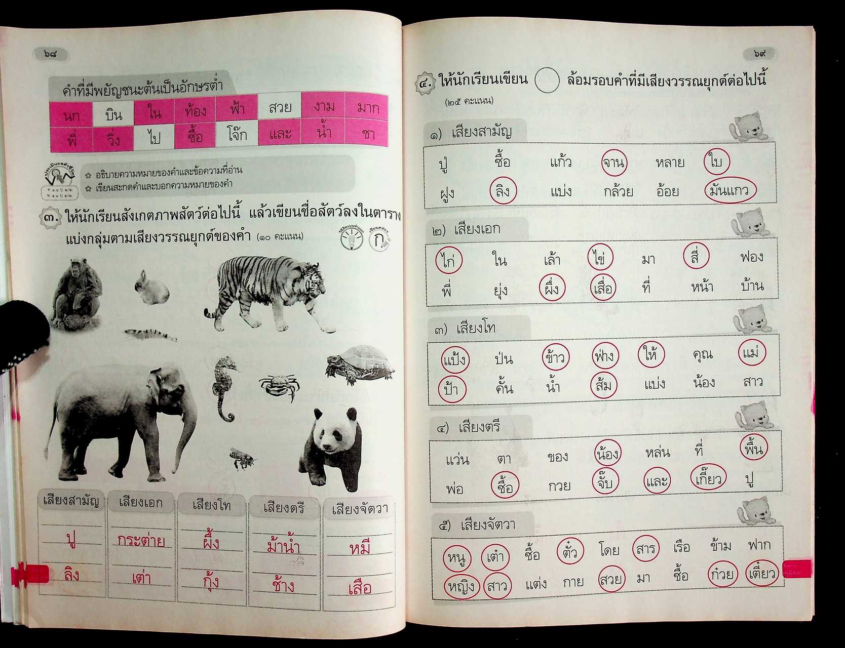 คู่มือครูหนังสือแบบฝึกหัด ภาษาไทย ชั้นประถมศึกษาปีที่ ๒ ตามหลักสูตรแกนกลางการศึกษาขั้นพื้นฐาน พุทธศักราช ๒๕๕๑