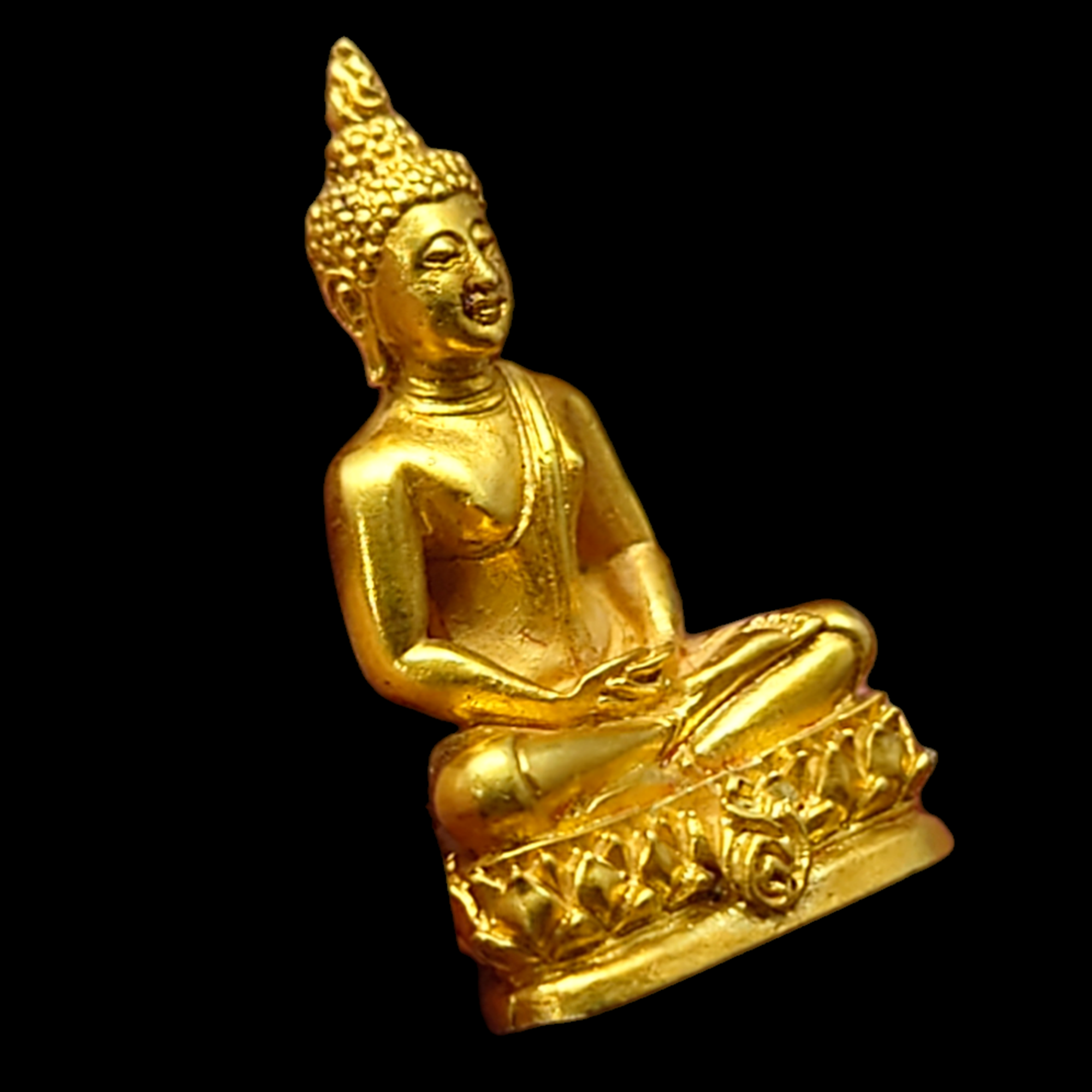 พระปางสมาธิสุโขทัย 90 พรรษาสมเด็จย่า ปี2533 เนื้อทองคำ หนัก 7.86 กรัม พร้อมกล่องเดิม