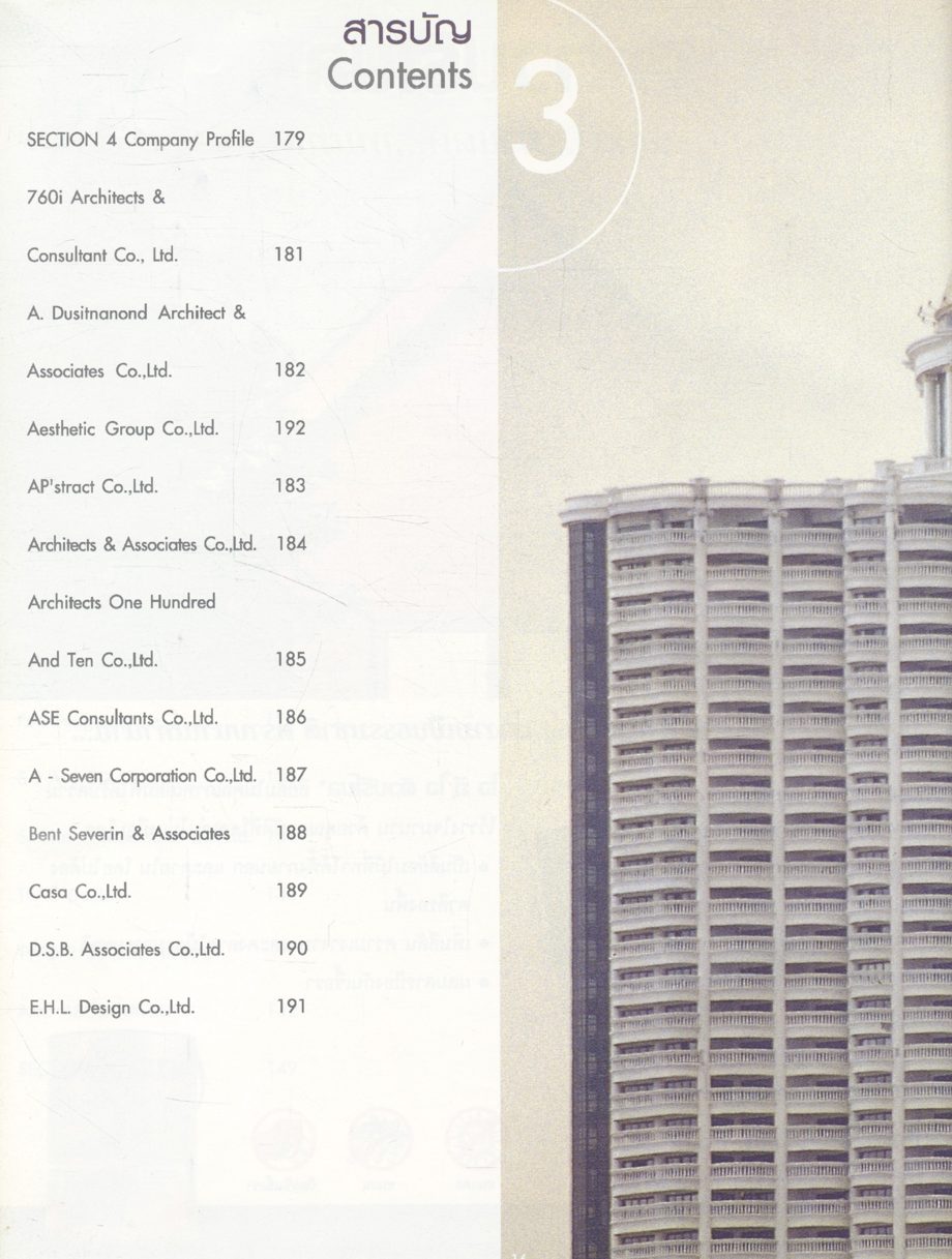 อาคารฉบับพิเศษ 25 บริษัทสถาปนิก Prominent Architectural Firms