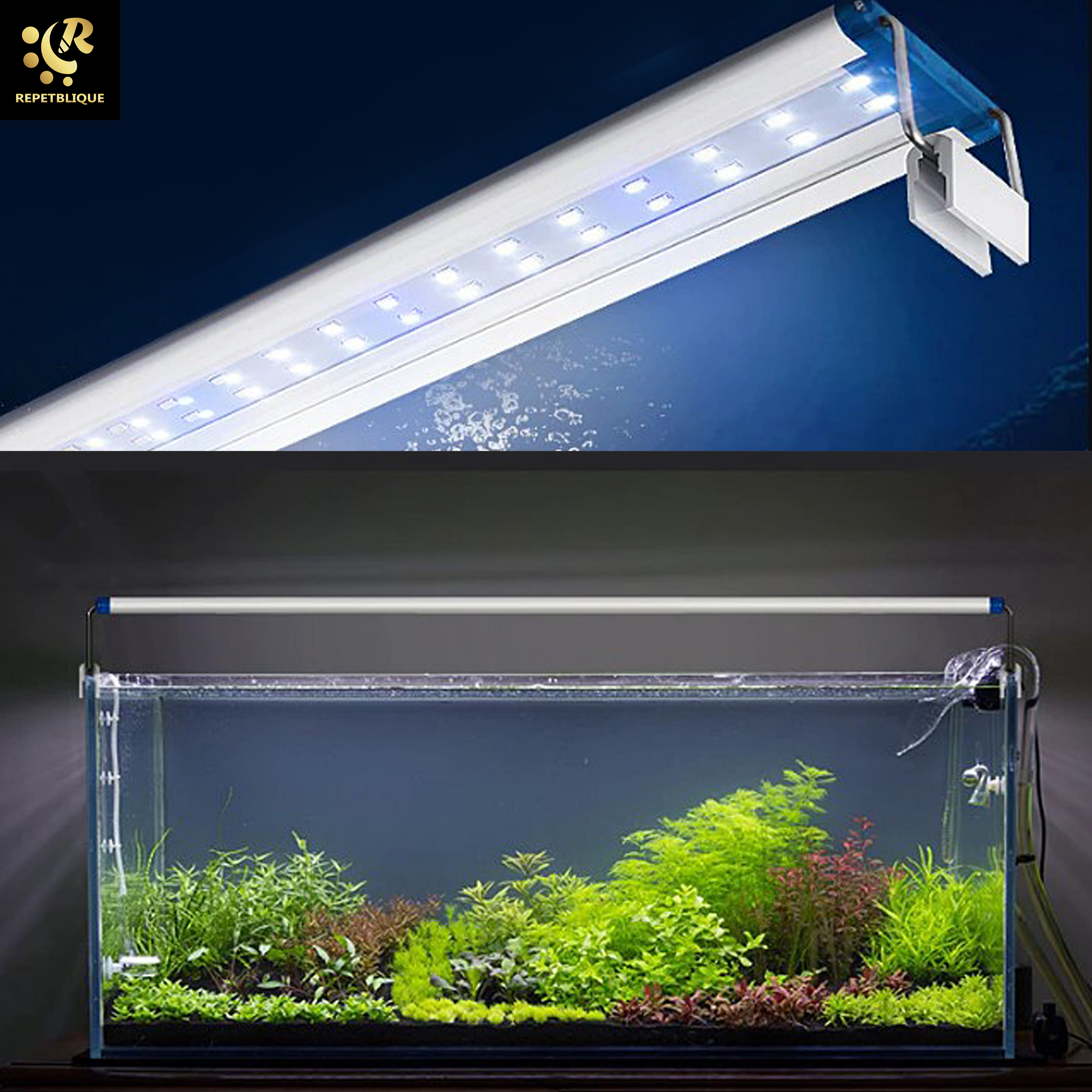 Xilong LED-MS40 สำหรับตู้ปลา 40-45 cm ไฟ LED โคมไฟตู้ปลา โคมไฟไม้น้ำ