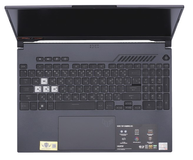 NOTEBOOK มือหนึ่ง (โน้ตบุ๊คเล่นเกม) ASUS TUF GAMING A15 FA507RR-HF005W