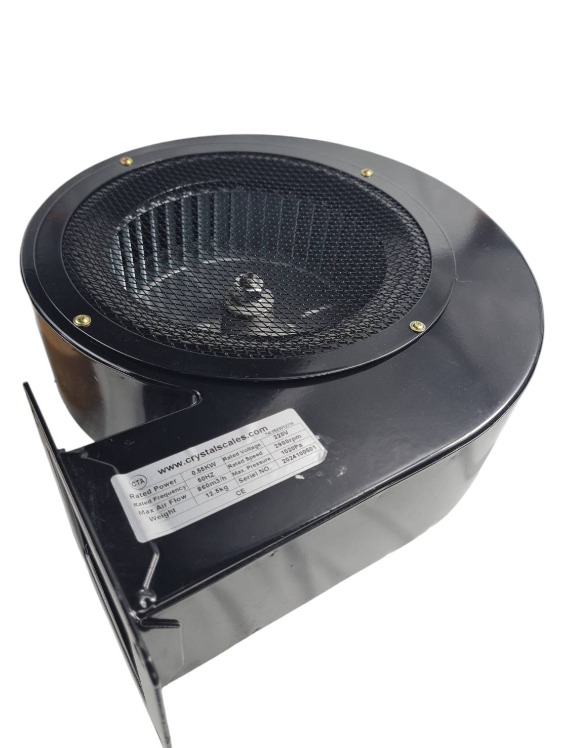 พัดลมโบลเวอร์ 220v 550w พัดลมหอยโข่ง โบล์เวอร์อุตสาหกรรม สำหรับงานเป่าและงานดูดลม