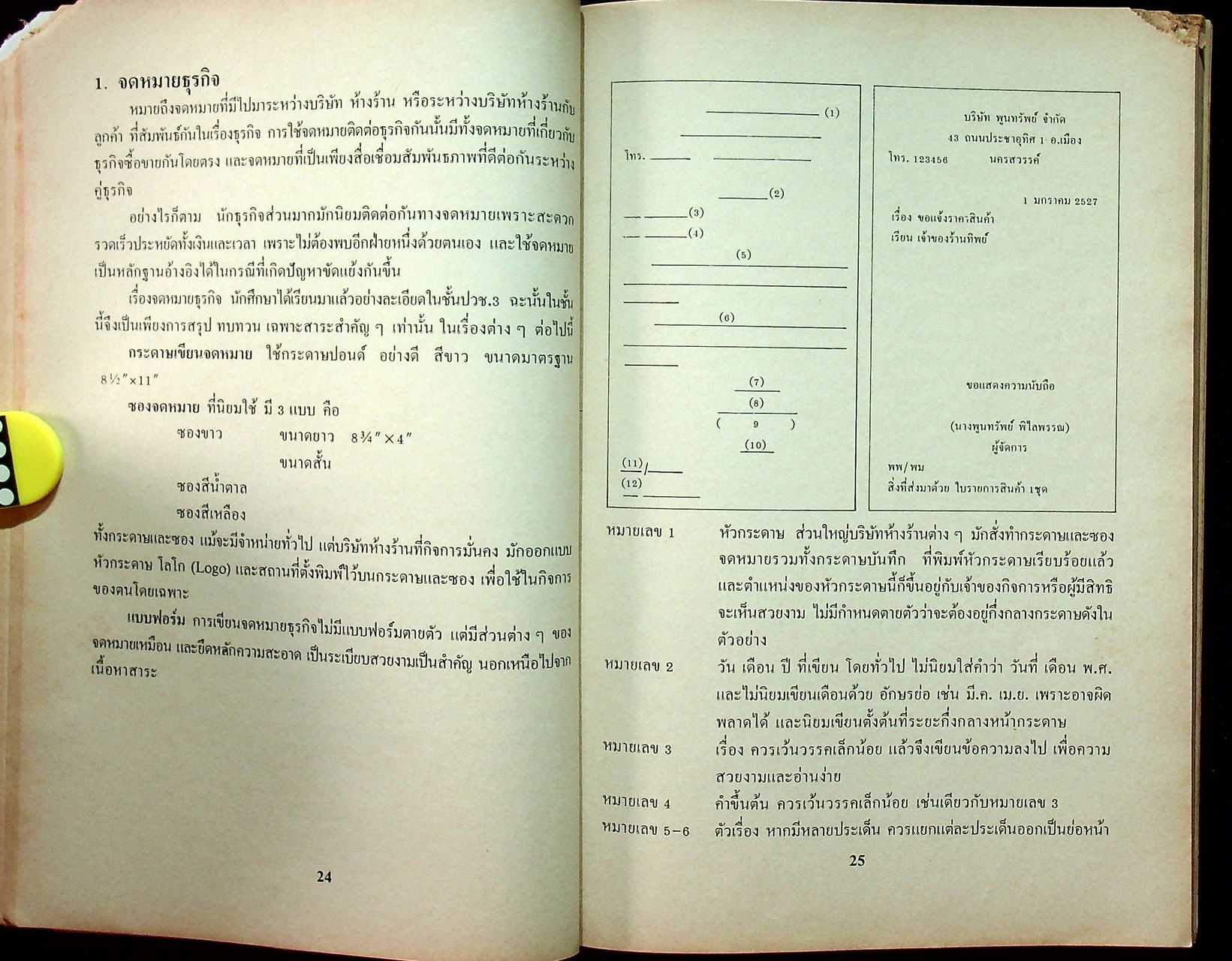 การใช้ภาษาไทยทางธุรกิจ