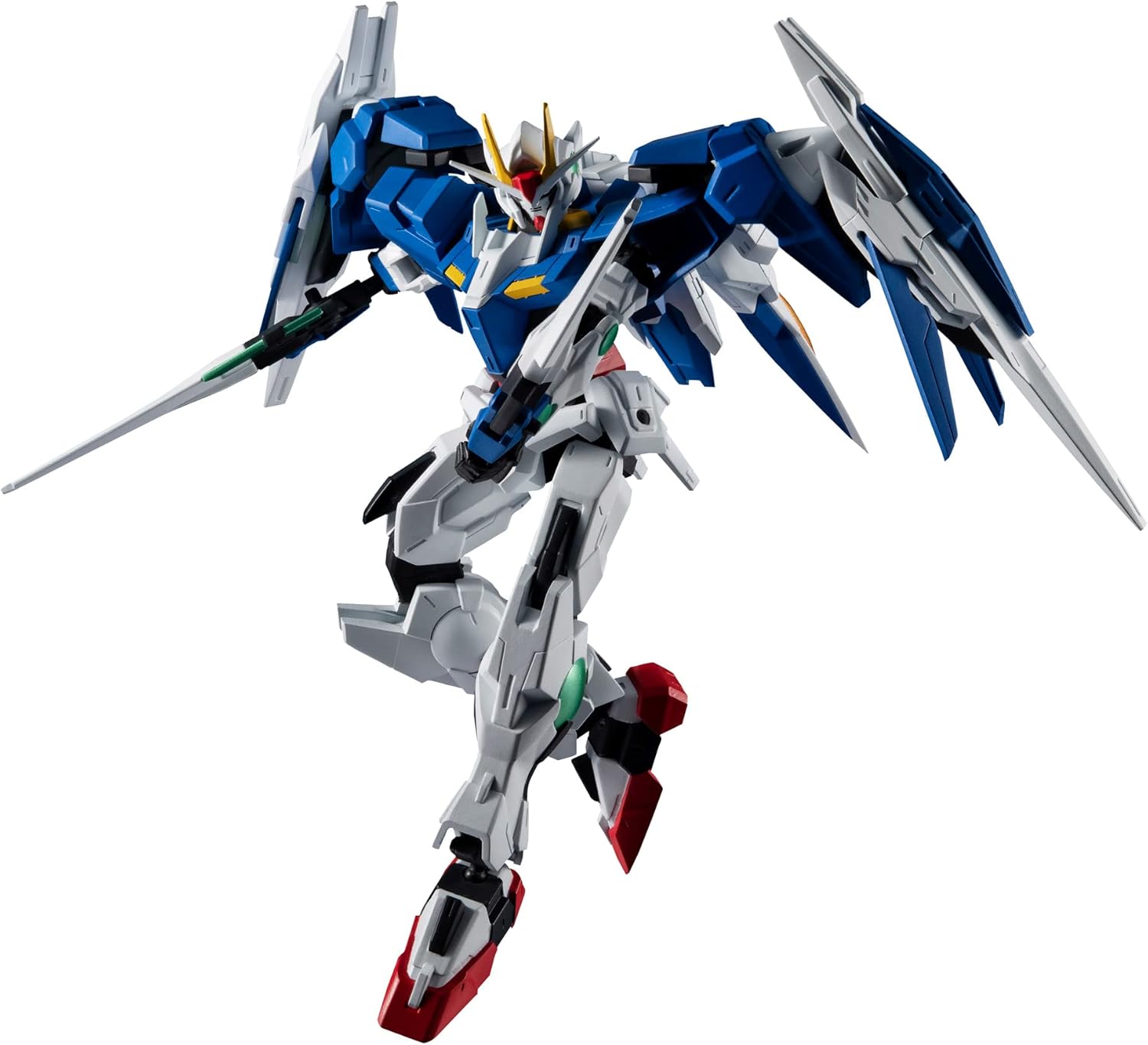 **MTS Toys**กันดั้ม GU-23 Gundam Universe 1/144 : GN-0000+GNR-010 Gundam 00 Raiser