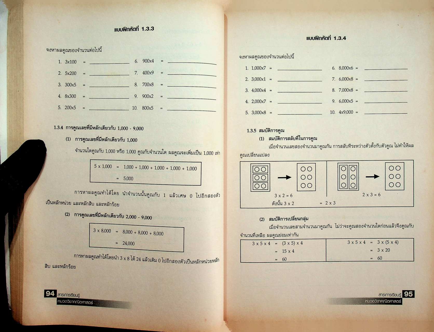 ชุดวิชาการศึกษานอกโรงเรียน หมวดวิชา คณิตศาสตร์ ระดับประถมศึกษา