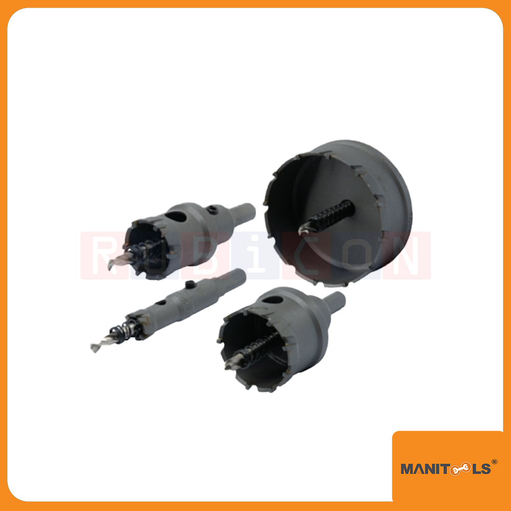 "MANITOOLS" ดอกเจาะรูกลม สำหรับเจาะสแตนเลส (CARBIDE TIP HOLE SAW “ MC” TYPE)