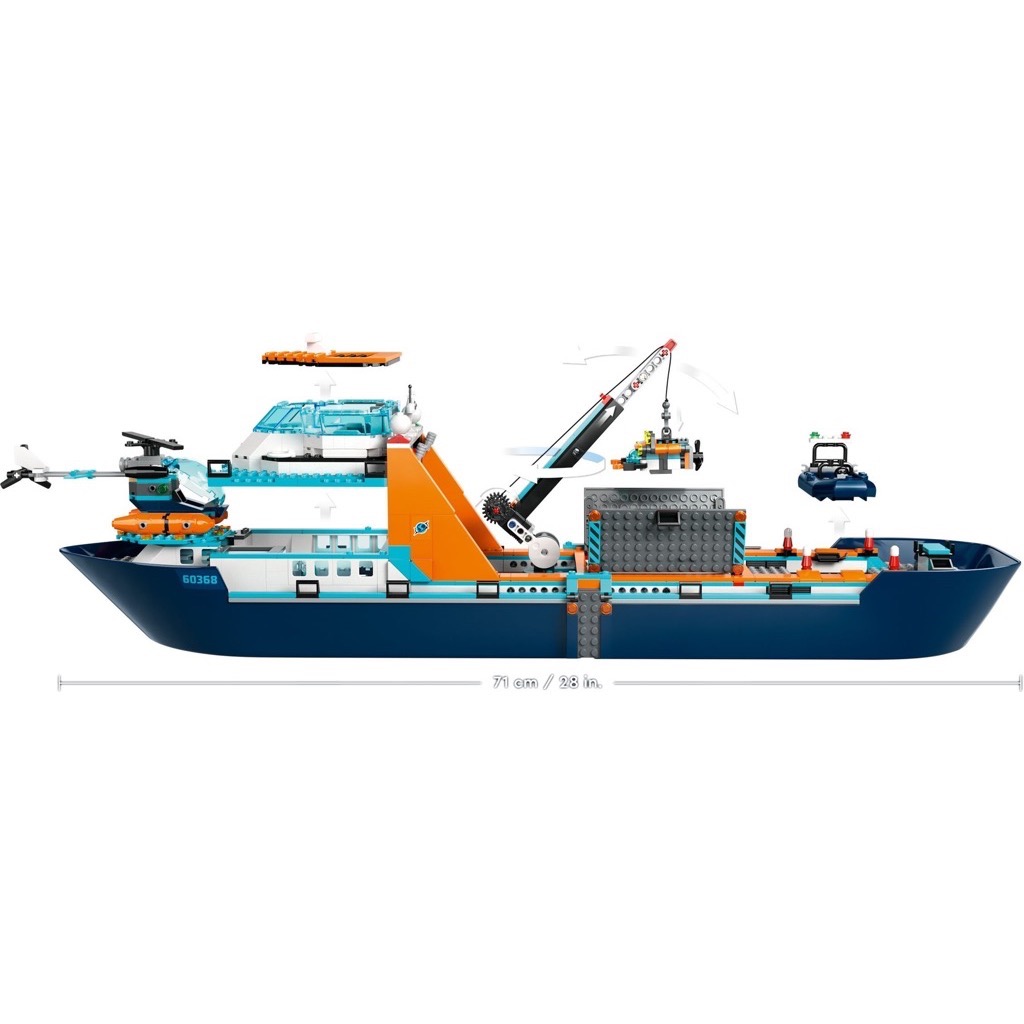 **MTS Toys**เลโก้ Lego 60368 City : Arctic Explorer Ship
