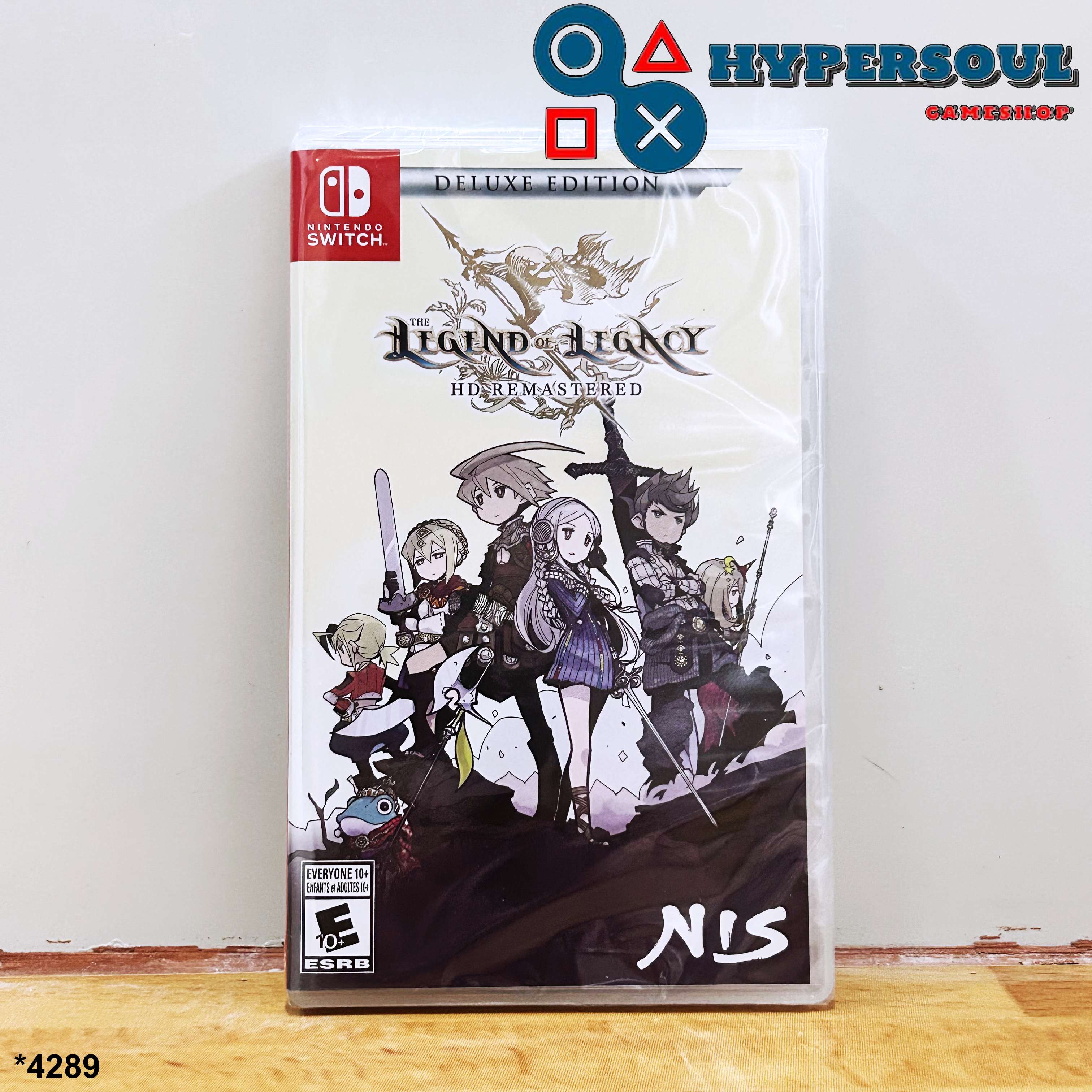 NintendoSwitch: The Legend of Legacy HD Remastered (Region1-US)(English Version)