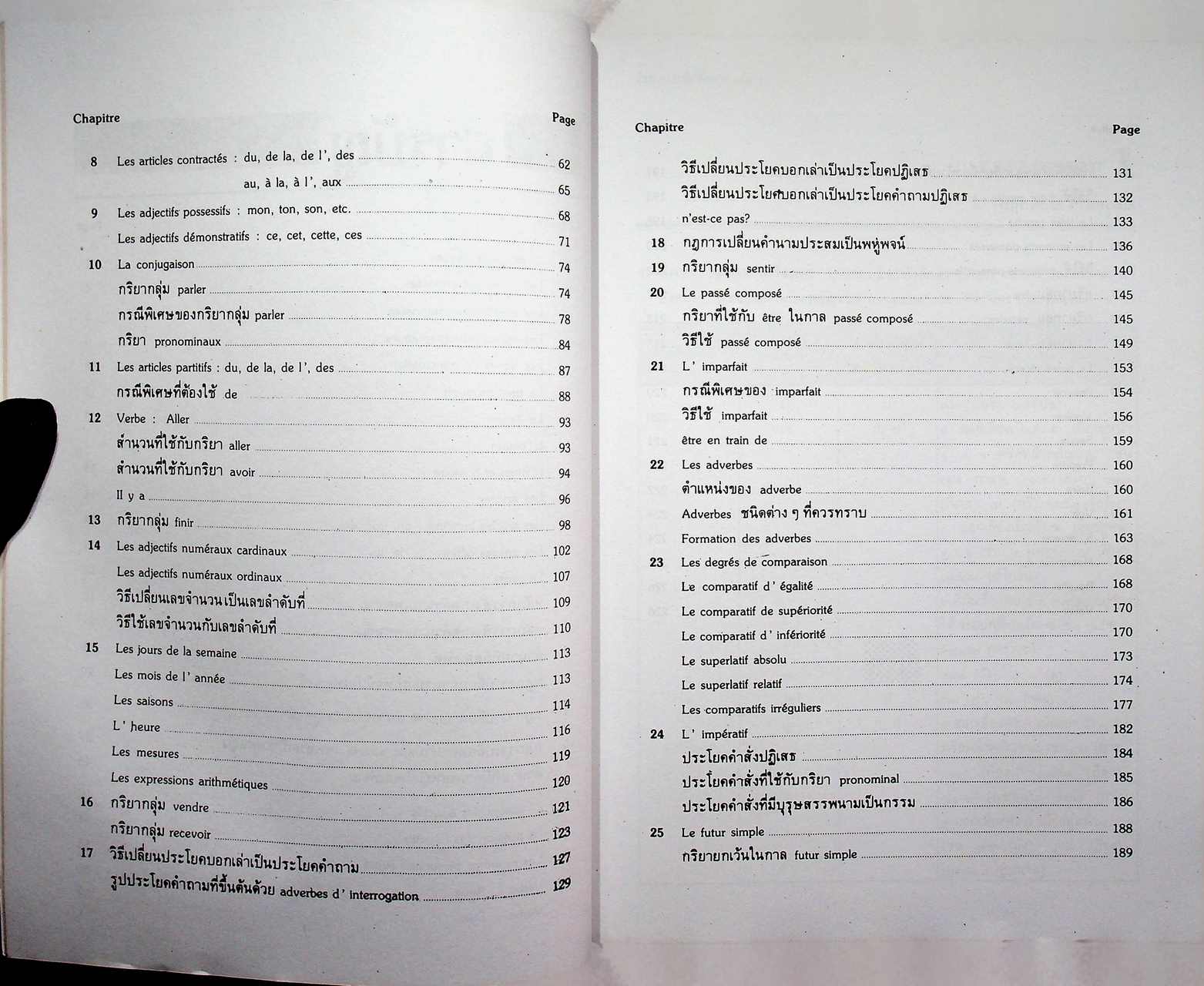 ไวยากรณ์ฝรั่งเศส เล่ม 1