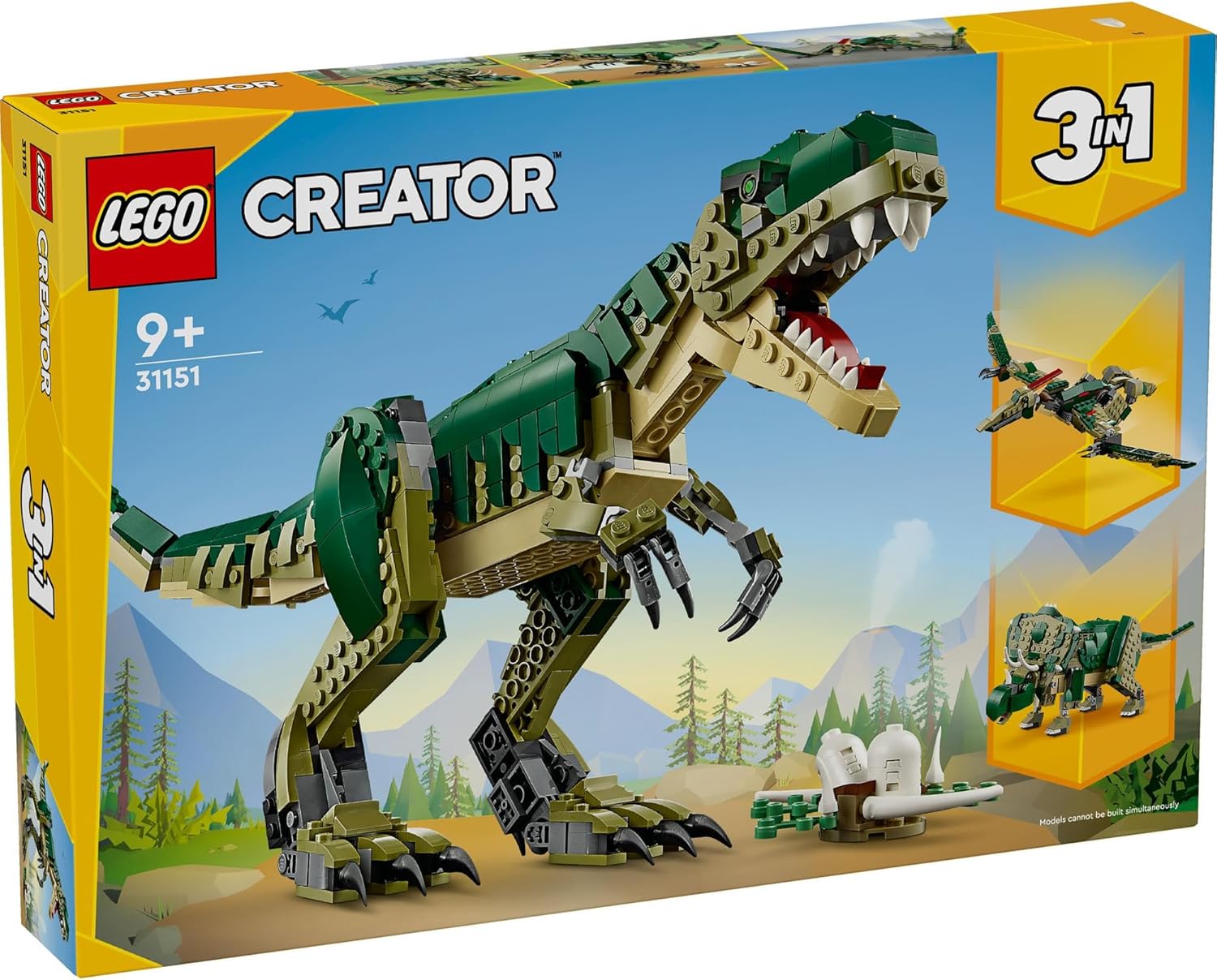 **MTS Toys**เลโก้ Lego 31151 Creator 3 in 1 : T-rex