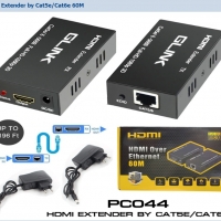 GLINK HDMI Extender ขยายสัญญาณ HDMI ได้ไกลสูงสุด 60m PC044
