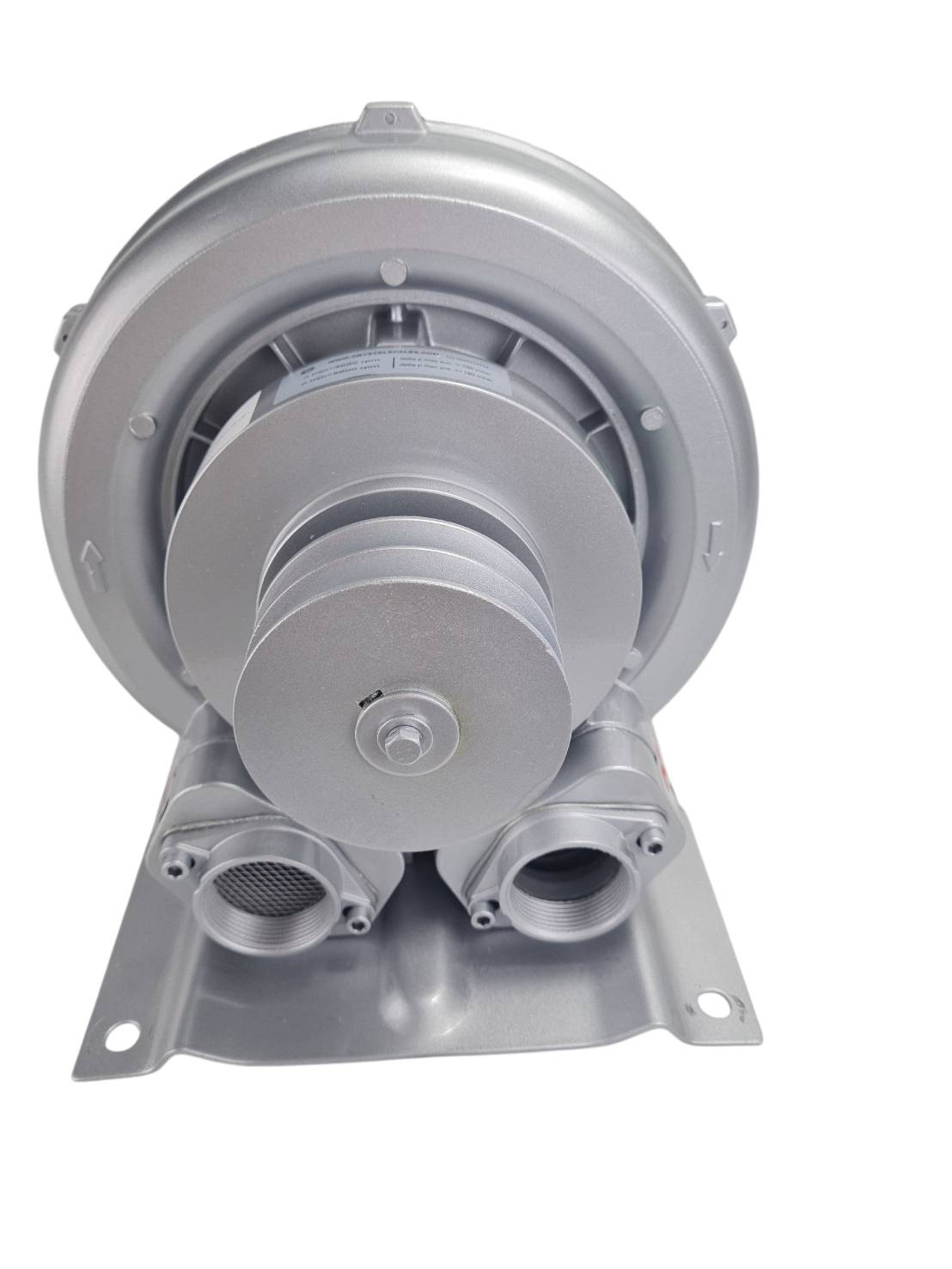 Ring Blower CTA Belt ปั๊มริงโบเวอร์ ท่อเข้าออก1 1/2 นิ้ว ท่อสั้นพิเศษ สำหรับรถขนส่งสัตว์น้ำ