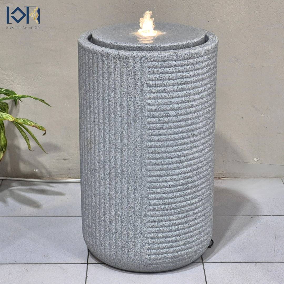 น้ำพุตั้งพื้น รุ่นGranilite MZ16338JA อ่างน้ำล้นแต่งบ้านวางหน้าบ้านสำนักงานร้านค้า สไตล์โมเดิร์นเสริมฮวงจุ้ย