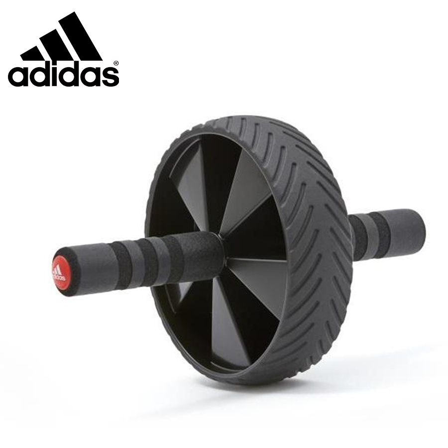 ลูกกลิ้งออกกําลังกาย Adidas ล้อบริหารกล้ามท้อง Ab Wheel ออกกําลังกายลดพุง เครื่องออกกําลังกายลดหน้าท้อง ลูกกลิ้ง บริหารหน้าท้อง รุ่น Fit-049