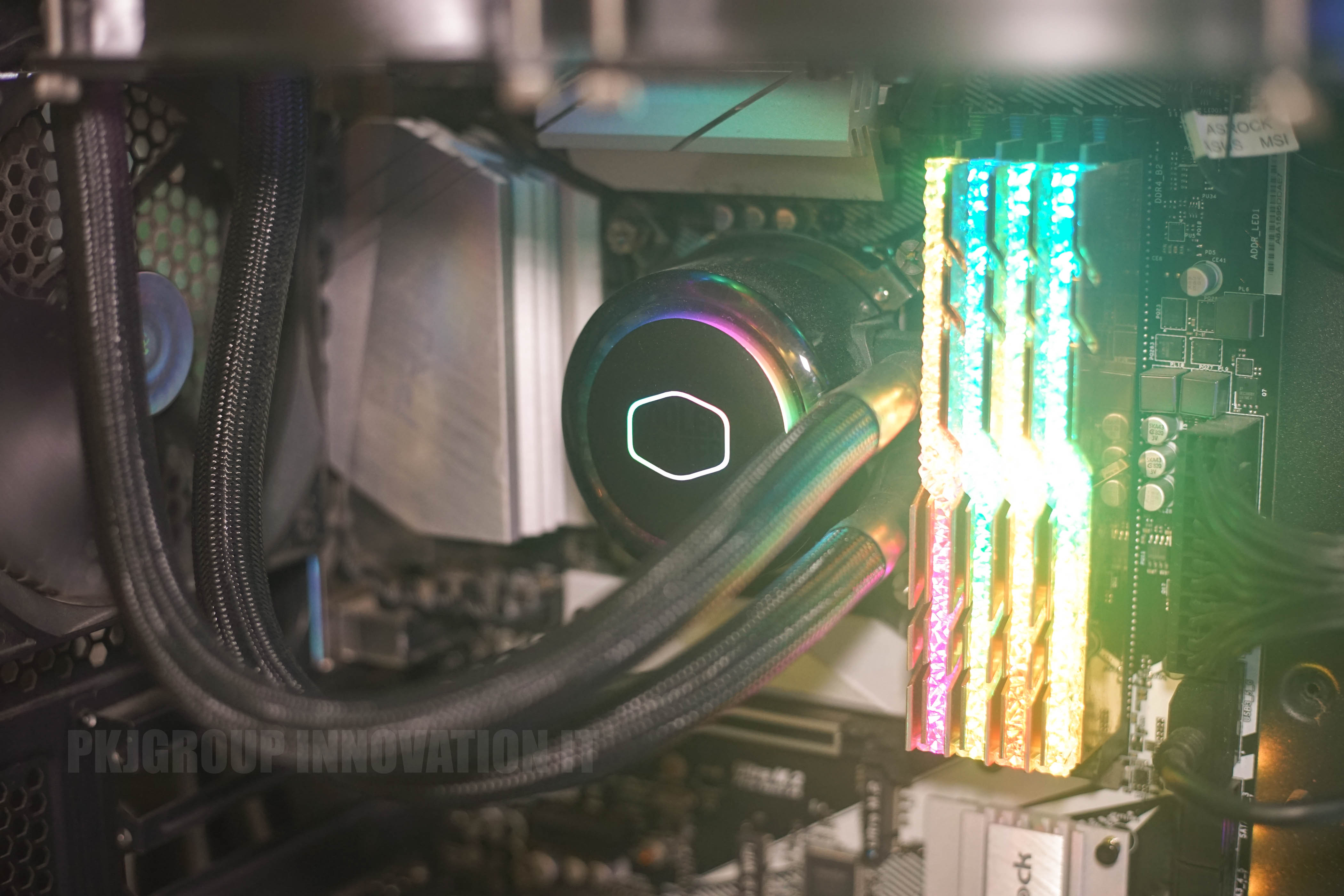 คอมประกอบมือสอง i5-10500 RAM 32 GB M.2 250 GB HDD 1 TB ชุดน้ำ 2 ตอน