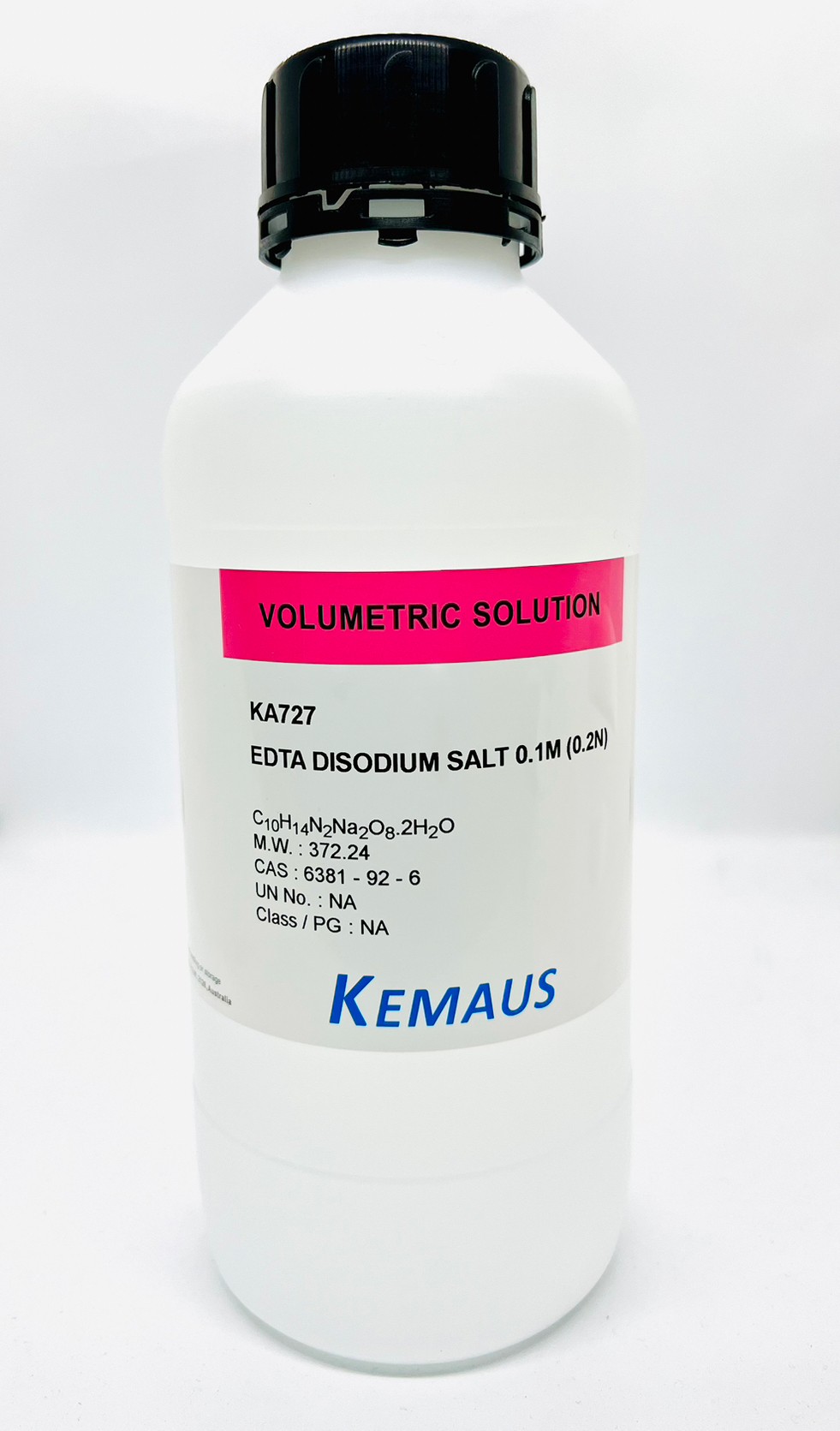 KA727 EDTA DISODIUM SALT 0.1 M, 1L, KEMAUS