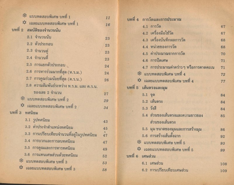 คณิตศาสตร์ ม.1 (ค 101) ฉบับสมบูรณ์