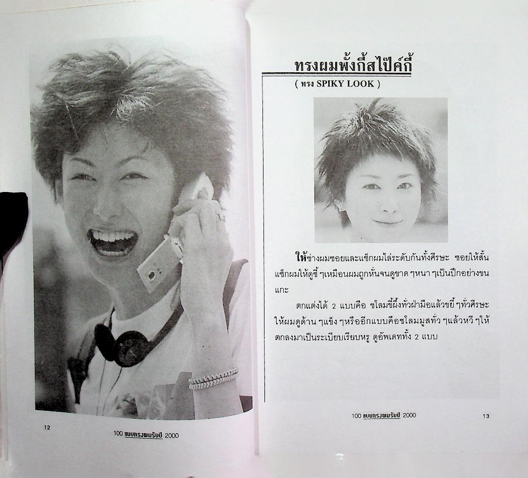 100 แบบทรงผมรับปี 2000