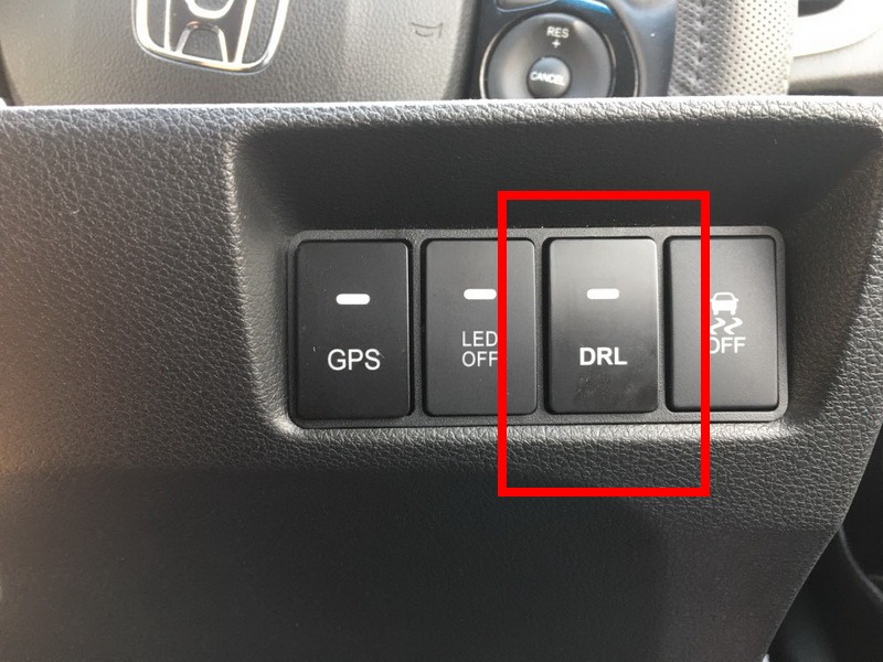 สวิทช์ DRL(N) Honda switch for Jazz City HRV CRV Civic Accord (NEW)