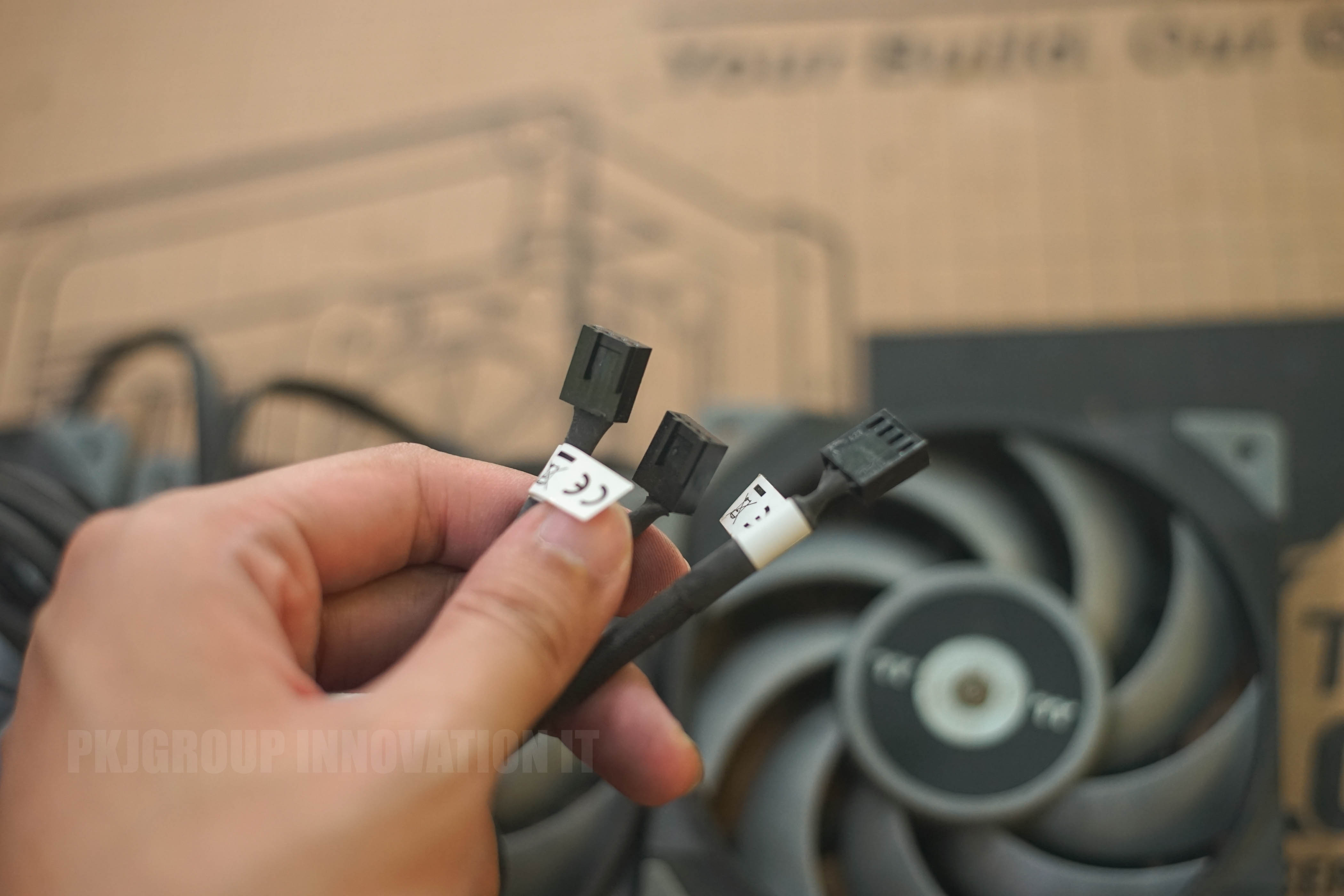 พัดลมคอมมือสอง Thermaltake toughfan 12 turbo ขนาด 12 CM