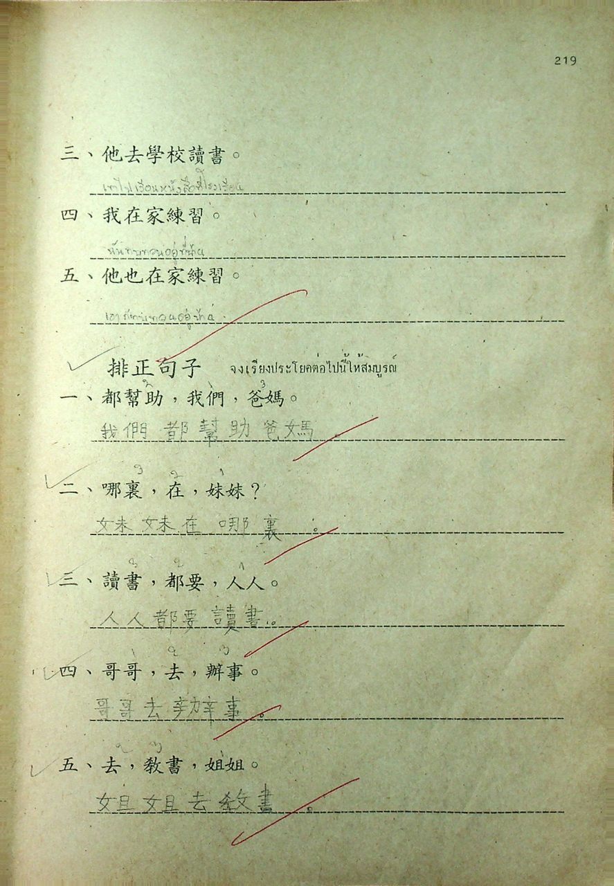 ภาษาจีน เล่ม 1-6 (ระดับ ปวช. มี 6 เล่ม)