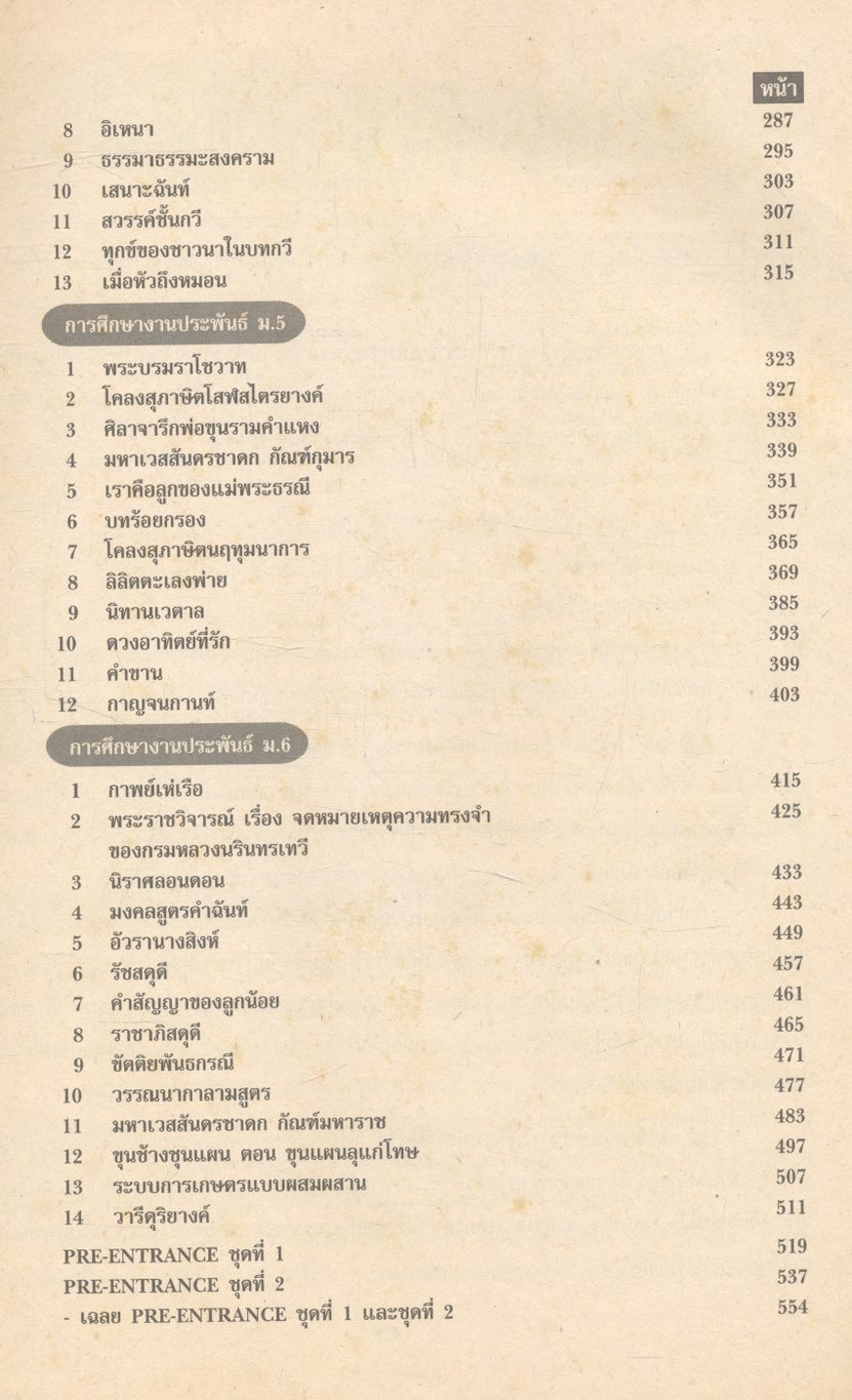 Road to University ภาษาไทย