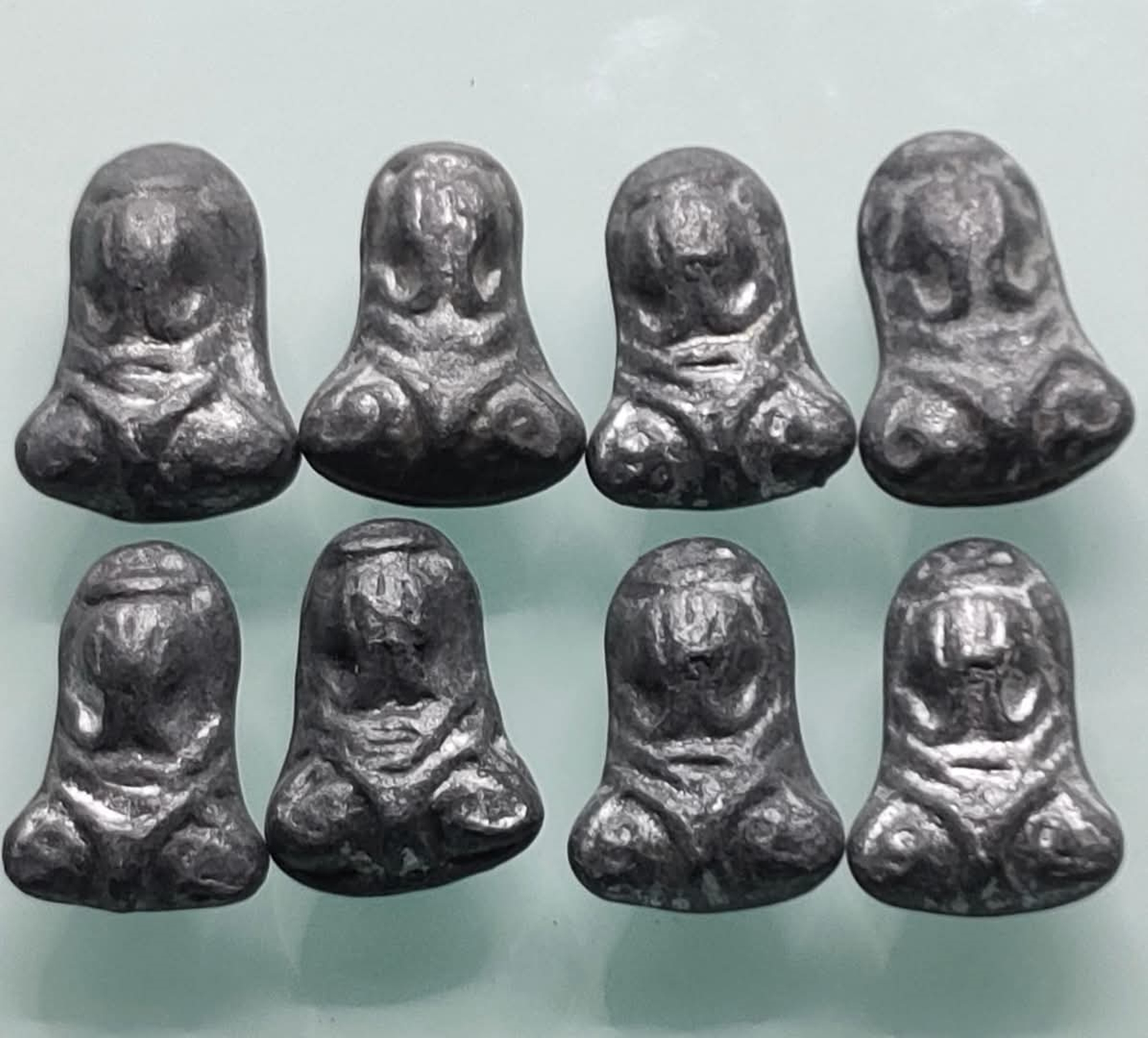 พระปิดตา วัดโคนอน เนื้อชินตะกั่ว หลวงปู่โต๊ะ วัดประดู่ฉิมพลี ร่วมปลุกเสก ปี2514 รับประกันแท้