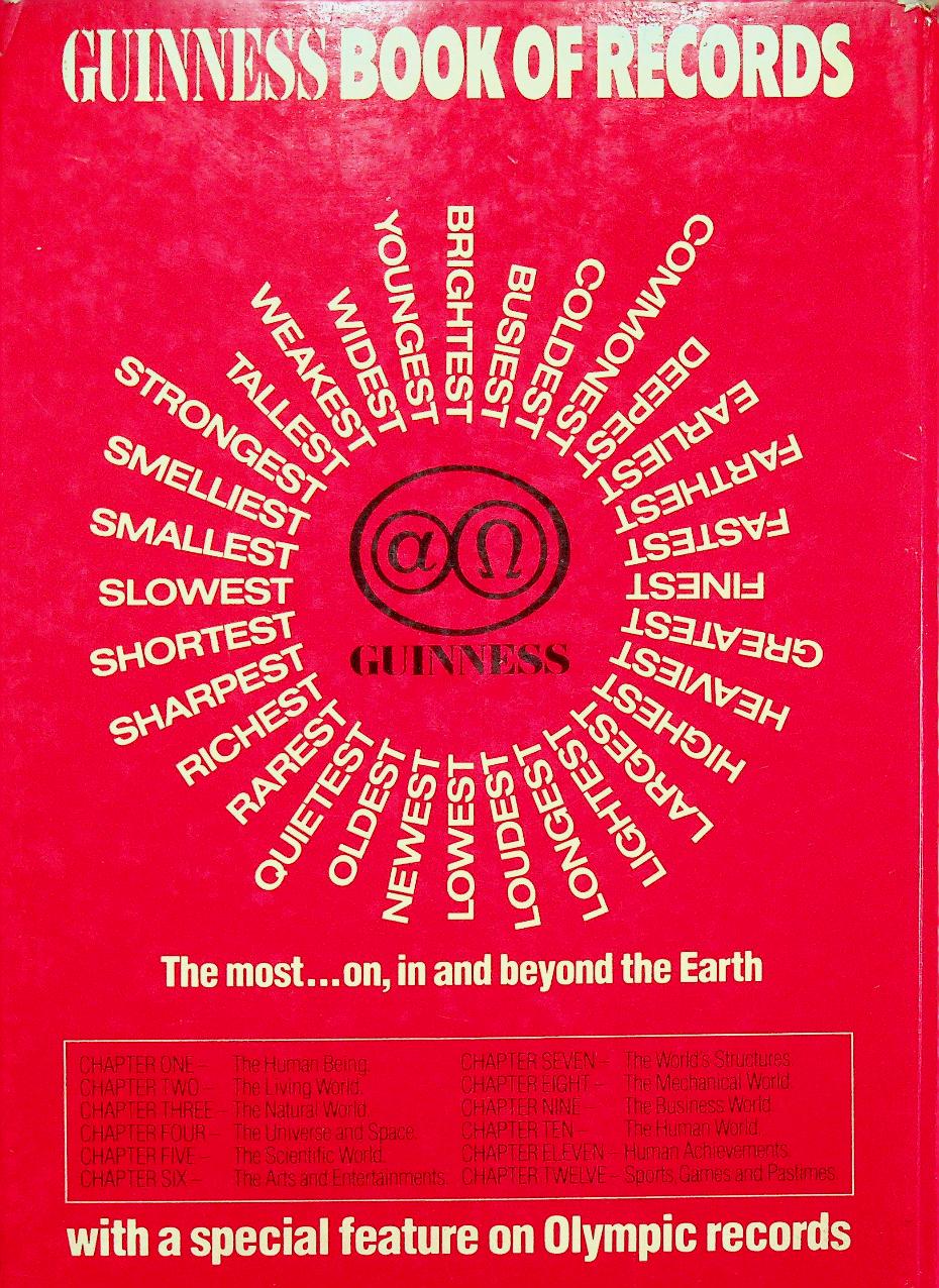 GUINNESS BOOK OF RECORDS 1980